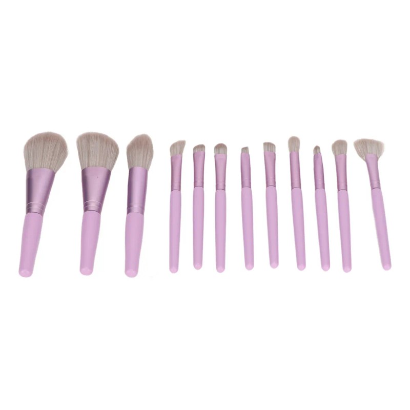 Set Profesional De Brochas De Maquillaje, 12 Unidades, Portá