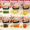Furneet Extra-Large Onion Holder for Slicing, Onion Cutter Vegetable Chopper,