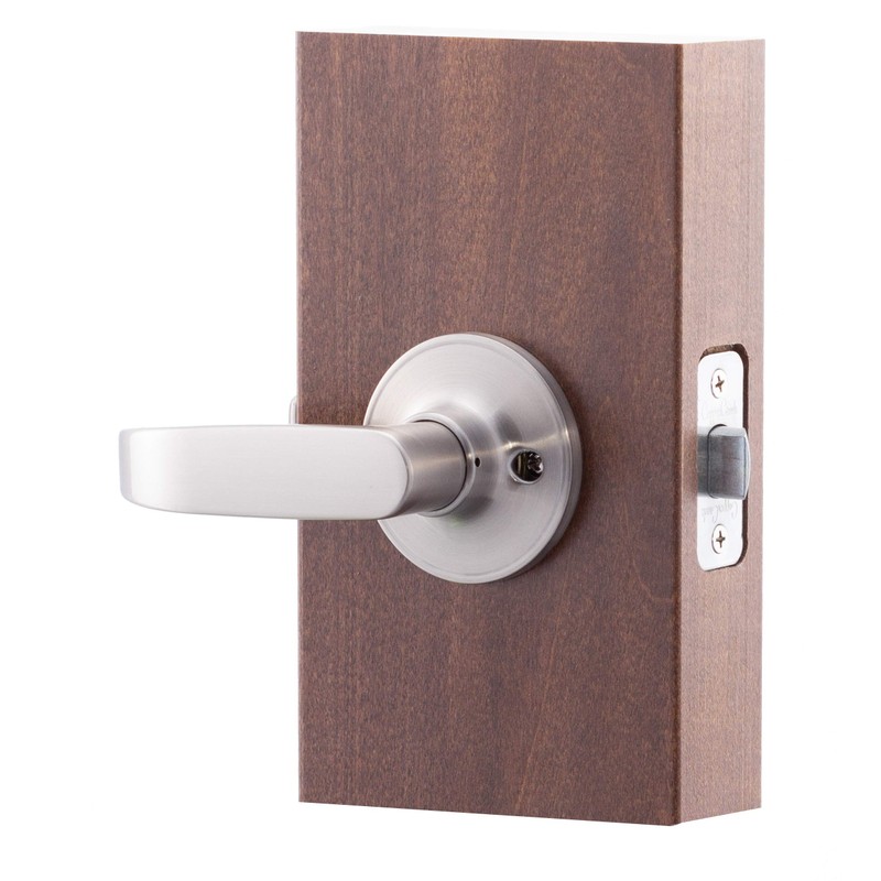 Copper Creek EL1220SS Erin Passage Door Lever, Satin Stainless