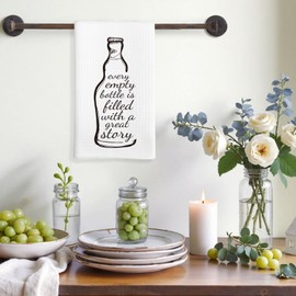 Zelaxeyi Funny Bathroom Towel for Friends, Kitchen Decor Dish Towel, Funny Towels Housewarming Gifts 24x16 Inches