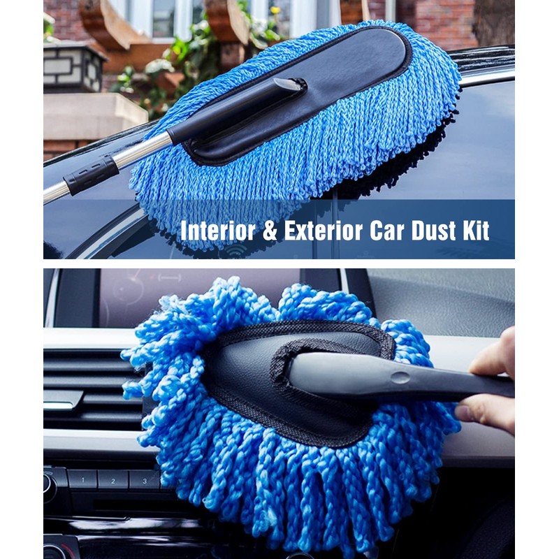 YeewayVeh Car Duster Kit, 2 PACK Car Dust Brush Set