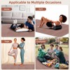 Foldable Yoga Mat 74"x47.2"x 0.4" – Large Yoga Mat