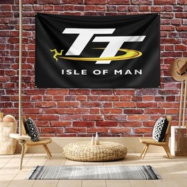 ENMOON Motorcycle Flag 3x5Ft for Garage College Dorm Room Garden Decoration