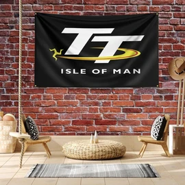 ENMOON Motorcycle Flag 3x5Ft for Garage College Dorm Room Garden Decoration