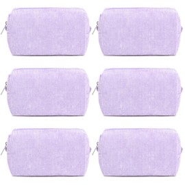 Makeup Bag Preppy Cosmetic Bag Bulk Makeup Pouch Personalize Travel Toiletry Bag Organizer Cute DIY Makeup Brushes Storage Bag for Women