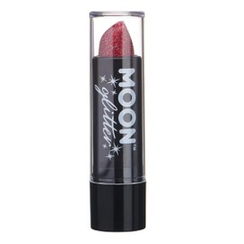 Moon Glitter Holographic Glitter Lipstick 5 g Red