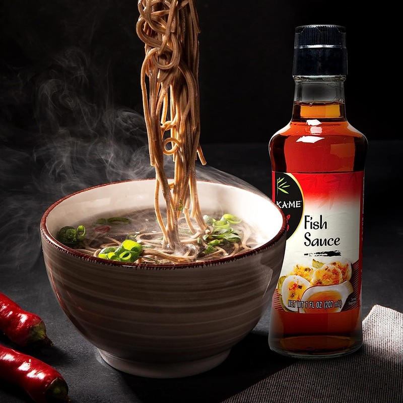 KA-ME Authentitc Asian Fish Sauce - Gluten-Free, No Preservatives, No