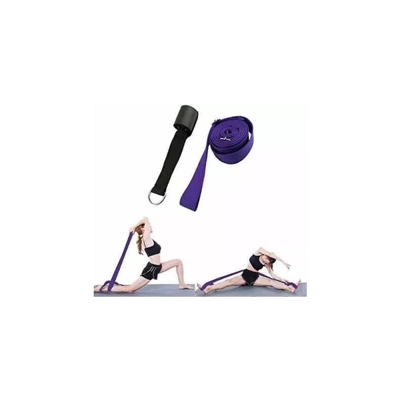 Techno Correa De Yoga 2 En 1 Estiramientos Y Porta
