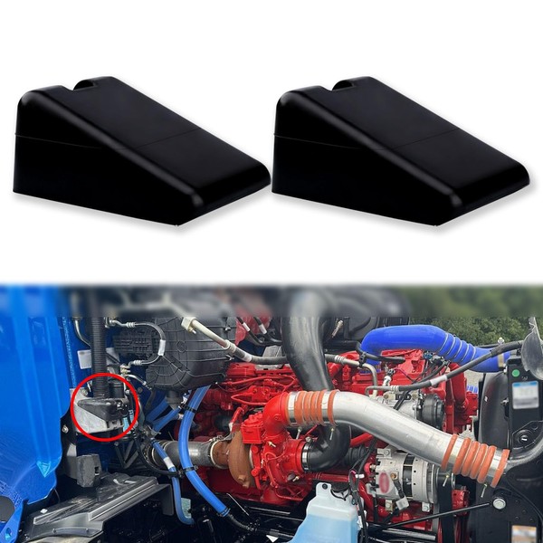 GYUPTRK L85-6081 2Pack Hood Bumper Support Fit for Peterbilt 567