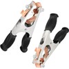 Black Welding Machine Ground Clamp, Ground Clamp With Rubber Sleeve