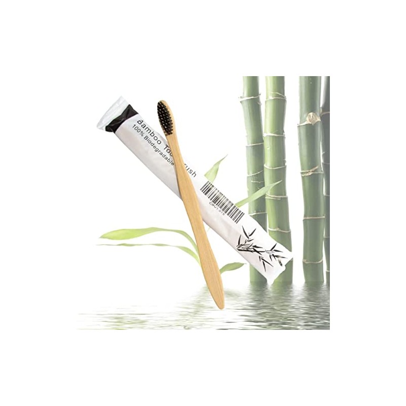 11 cepillos de dientes de bambú biodegradables