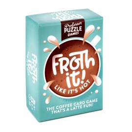 Professor Puzzle | Froth It | Card Game | Ages 8+ | 2-4 Players | 15 Minutes Playing Time