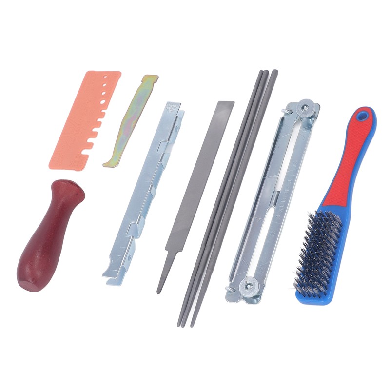 11Pcs Chainsaw Sharpener File Chain Saw Teeth Sharpening Tool Set