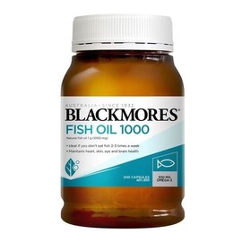 Blackmores Fish Oil 1000Mg 200Caps Fish Oils