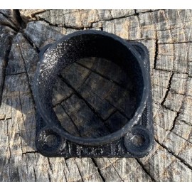 BirdRefuge 1-1/2" Predator Guard Bluebirds House Finches Hairy Woodpeckers Birdhouse Black