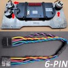 Micarun 6 Pins Instrument Cluster Gauges Jumper Connector Wiring Harness