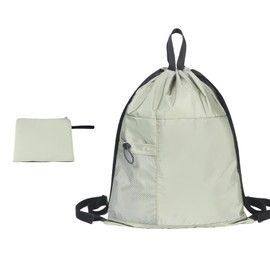 Bandirman Pool Bag, Gym Bag, Drawstring Bag, Folding Storage, Gymnastics Clothes, Knapsack, Side Pocket, Lightweight, Swimming, Club Activities, Circle, Exercise, Travel