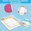 8Pcs Nurse Cheat Sheet Bundle Nurse Badge Reference Posters Pharmacology