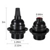 Aplstar Black E26/ E27 Light Sockets, Retro Edison Lamp Holder