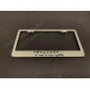 License Plate Frame Shop 1xForToyota 3D Emblem STAINLESS STEEL License