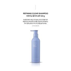 Refining Clear Shampoo, 1 pc, 500g / 리파이닝 클리어 샴푸, 1개, 500g