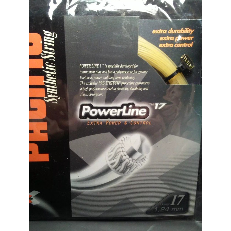 Pacific NEW Pacific Tennis String PowerLine 17