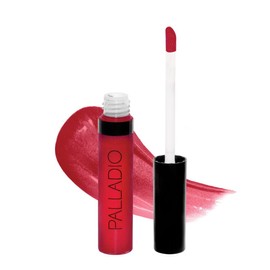 Palladio Lip Gloss, Brillo de Labios No Pegajoso, Ofrece Color Intenso e Hidratación, Suaviza los Labios, Ruby Red