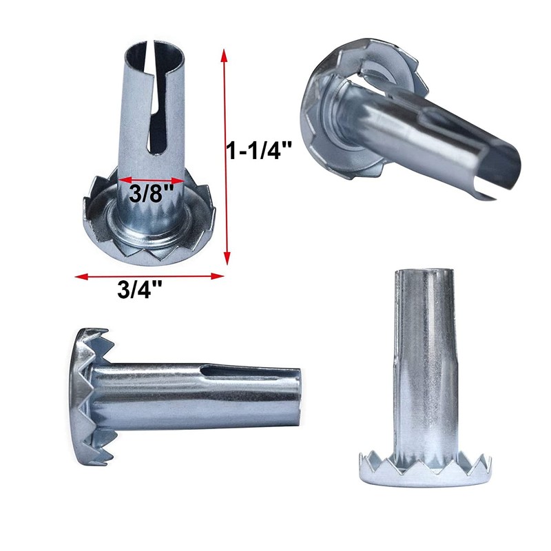 Just Accessories 8 x Heavy Duty Hard Plastic Nylon 360