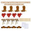 Wild West Cowboy Table Centerpiece Sticks, Western Theme Party Decorations