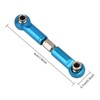 RC Steering Servo Link, RC Truck Upgrade Parts Adjustable Metal