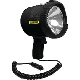 Seachoice 12V Spotlight, Water Resistant, Handheld, 55 Watt, Black