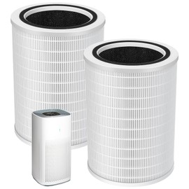 12010 HEPA Replacement Filter Compatible with Clorox 11010 & 11011 Air Purifier, Large Rooms up to 1,500 Sq Ft, 3-in-1 HEPA Filter, 2 PACK (Not for Clorox 11030&11031 Air Purifier)