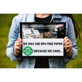 First Data Shrink wrapped 50 Rolls 2 1/4" x 50' First Data FD130 FD50 Thermal Paper 50Rolls