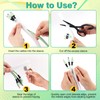 REFLYING Cable Sleeves, Expandable Braided Cable Sleeve, Self-Closing Cable Sleeve,