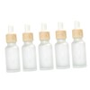 Baluue 1set Subpackaging Bottle Dropper Bottle Lab Sample Storage Jars