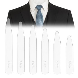 JEYORZY Set of 80 collar stays, shirt collar enhancers for men's shirts, so that the shirt collar fits perfectly all day, ideal for father and husband