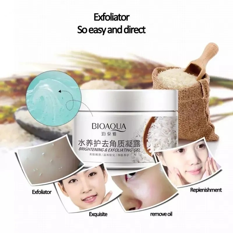 Exfoliante Arroz Bioaqua Aclarante Elimina Manchas Acné