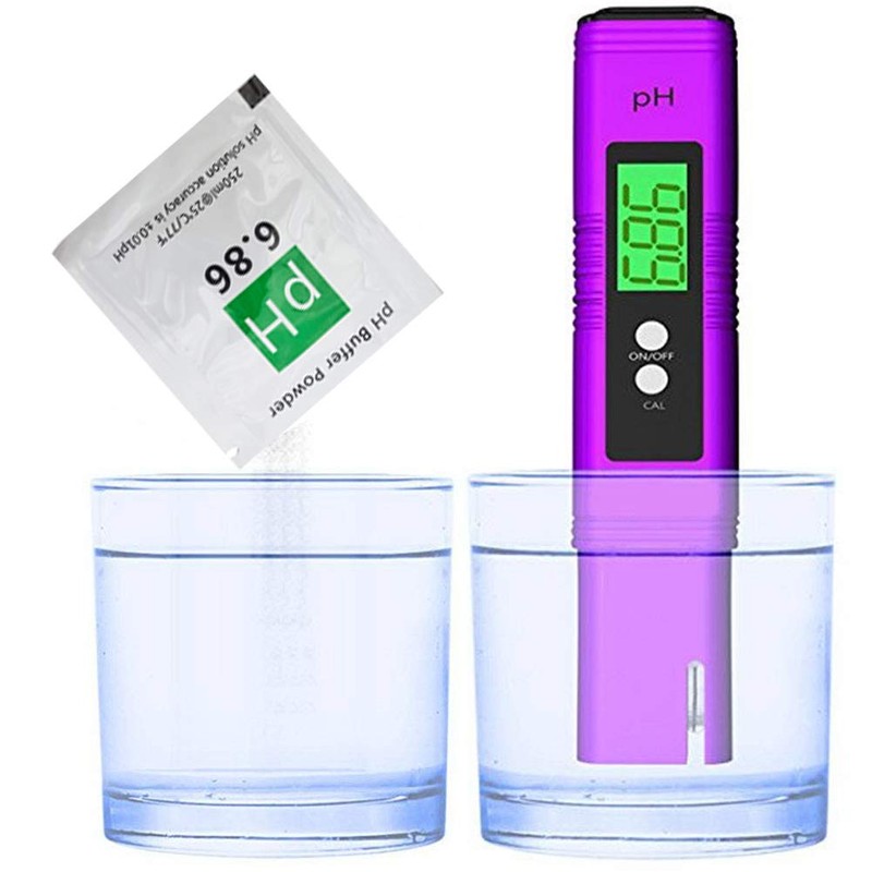 DuvinDD 18 Pack pH Meter Buffer Solution Powder 6.86/4.00/9.18, pH