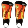 Uhlsport Unisex - Adult Flex Plate Shin Guards, Fluo Orange/Fluo