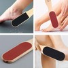 PAVIKE Foot File Foot Scraper Foot File Heel Exfoliator Wooden