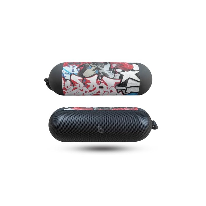 Glossy Glitter Speaker Skin Compatible with Beats Pill (2024) -