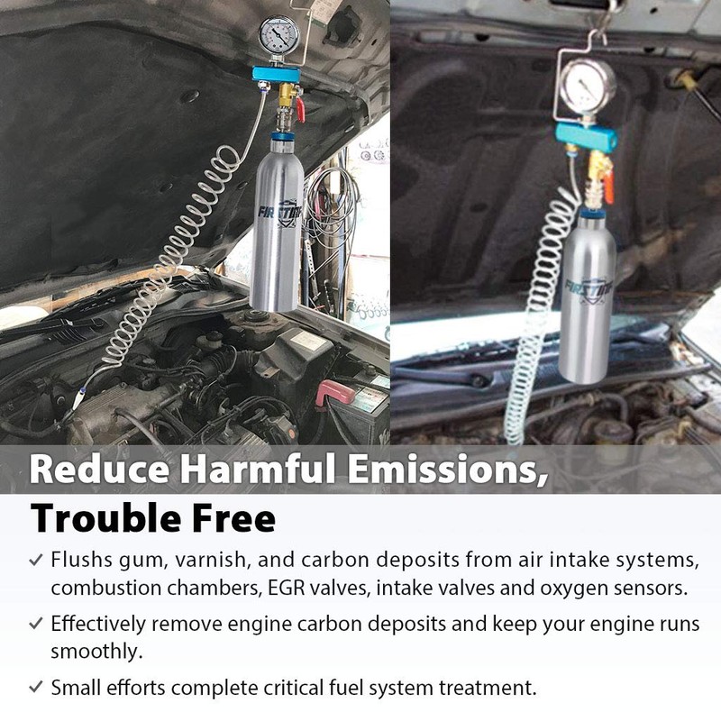 FIRSTINFO A1601 4 In 1 Intake Valve Combustion Chamber Cleaner,
