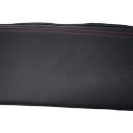 Reposabrazos de cuero negro caja protectora para PU 5 – Accesorio para consola central apoyabrazos cubierta interior de ajuste directo para Ioniq