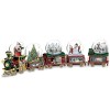 Thomas Kinkade Wonderland Express Mini Snowglobe Train Home for the