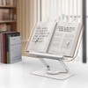 FantasyDay Acrylic Book Stand for Reading, Adjustable 360° Rotate Any