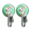 Screaming Goat Novelty Clip-On Stud Earrings