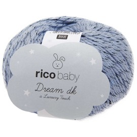 Rico Design Rico Baby Dream Tweed Dk A Luxury Touch 50 g Colour 003 Blue