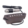 Soundhole Pickup Acoustic Folk Guitar Amplifier Punch Free Replacement Parts