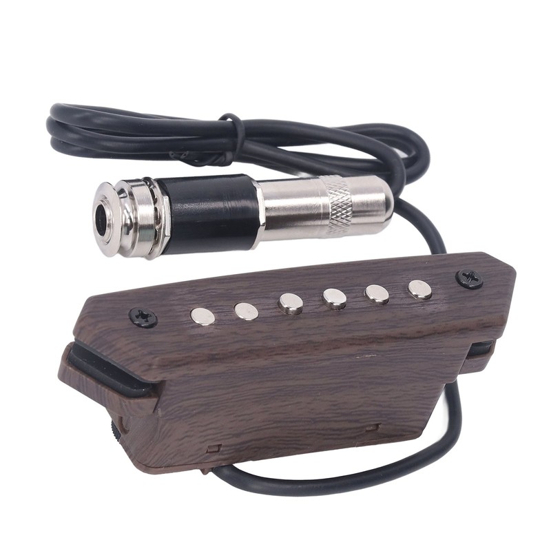 Soundhole Pickup Acoustic Folk Guitar Amplifier Punch Free Replacement Parts