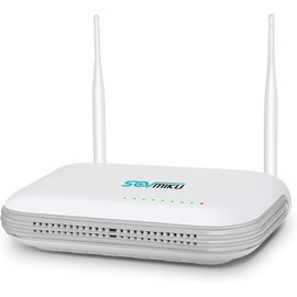 SOVMIKU NVR without Hard Drive,with Power Adapter, Wireless Network Video Recorder, 8CH Expandable Cameras, Only Work with Sovmiku Wireless Cameras,Motion Detection, Full Color Night Vision